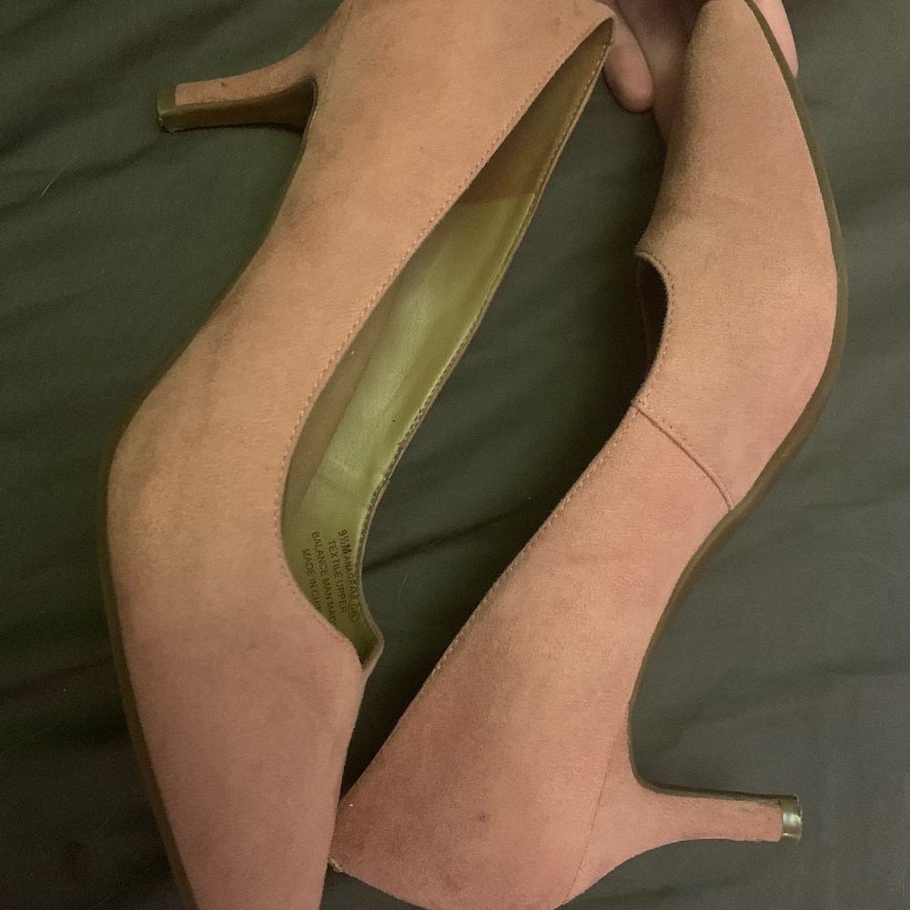 Pink heels